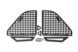 DV8 Offroad Rear Window Molle Panels (REAR): Jeep Wrangler 2018-2025 2.0L/3.6L