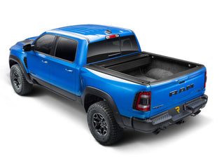 Retrax RetraxPRO MX Retractable Tonneau Cover: Ram 1500 2019-2024 5.7L/6.2L w/ Clamp-On Mount - Matte Black