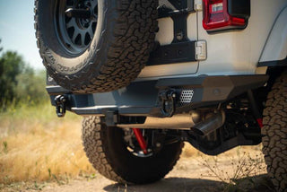 DV8 Offroad MTO Rear Bumper w/ Tire Carrier (REAR): Jeep Wrangler JL 2018-2026 2.0L/3.6L