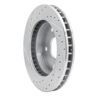 R1 Concepts Drilled & Slotted Brake Rotor (FRONT RIGHT): Dodge Ram 1994-2001 3.9L/4.7L