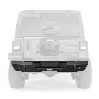 Go Rhino Trailline Rear Stubby Bumper: Fits Most Jeep Wrangler Models (2007-2026)