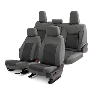 Covercraft 11-24 Dodge Durango Endura PrecisionFit Custom Second Row Seat Covers - Silver/Charcoal