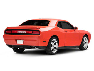 Raxiom LED Tail Lights Chrome Housing Red/Clear Lens: Dodge Challenger 2008-2014