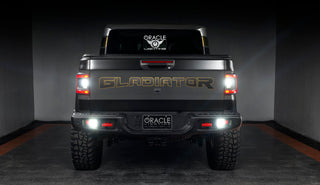 Oracle Jeep Gladiator JT Rear Bumper LED Reverse Lights w/ Plug & Play Harness - 6000K