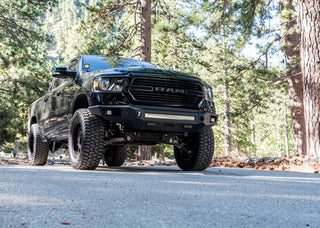 Body Armor 4x4 Ambush Series Front Bumper (NON-WINCH): Fits Most Ram 1500 Models (2019-2024) - Black