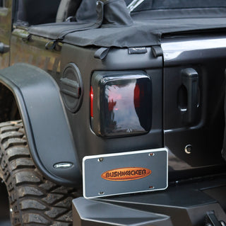 Bushwacker TrailArmor Rear Corner Guard: Fits Most Jeep Wrangler Models (2018-2024) - Matte Black
