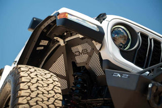 DV8 Offroad Front Inner Fenders (FRONT): Jeep Wrangler JL 2018-2025 3.6L / 6.4L 392