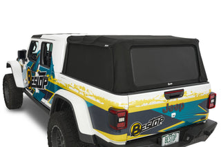 Bestop Supertop For Truck 5 Ft Bed Black Diamond (REAR): Jeep Gladiator 2020-2024 3.0L / 3.6L V6