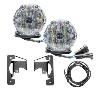 ARB Plug N Play Fog Light Kit SAE: Fits Jeep Wrangler/JT/JL 2018-2025 w/ White