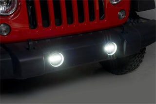 Putco Luminix High Power LED Fog Lamps (PAIR): Fits Most Jeep Wrangler Models (2007-2018)