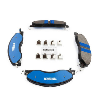Timbren BES Severe Duty Semi-Metallic Brake Pads (FRONT): Fits Dodge/Ram 2009-2018 5.7L/6.7L