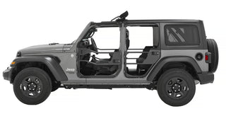 Bestop Element Doors Matte Black (REAR): Jeep Gladiator 2021-2023 / Wrangler JL 2018-2025