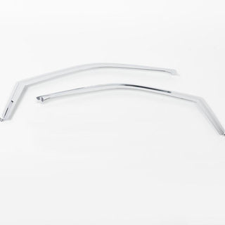 Putco Element Chrome Window Visors (FRONT): Fits Most Jeep Wrangler JK Models (2007-2018)