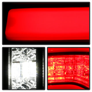 Spyder Dodge RAM 1500 19-21 Factory LED Model LED Tail Lights - Red Clear ALT-YD-DR19LED-SEQ-BK
