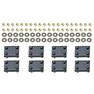 Westin 2009-2018 Dodge/Ram 1500 Quad Cab Premier Oval Nerf Step Bar Mount Kit - Black