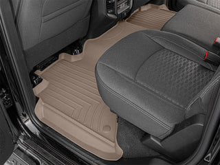 WeatherTech FloorLiner HP Rear RAM 2500/3500 Crew Cab 2019-2026 w/ Tan