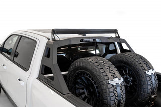 Addictive Desert Designs Stealth Fighter Chase Rack w/ 50" Light Bar Mount: Ram 1500 TRX (2019-2024) - Hammer Black