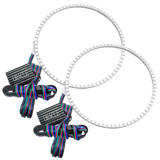 Oracle Jeep Wrangler JL/Gladiator JT LED Surface Mount Headlight Halo Kit- w/o Controller