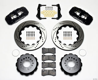 Wilwood AERO4 Rear Kit 14.25in Drilled 2006-10 Magnum/Challngr/Chrgr/300C