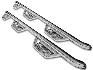 N-Fab Podium SS Nerf Step 3in: Ram 1500 2015-2024 3.6L/5.7L - Polished SS