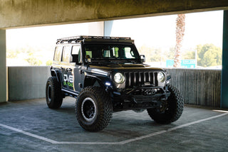 DV8 Offroad Light Bar Mount Low-Profile: Jeep Wrangler JL 2018-2026 / Gladiator JT 2020-2026