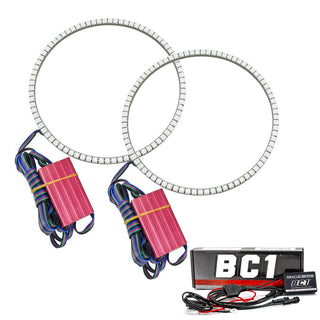 Oracle Jeep Wrangler JL/JT LED Surface Mount Headlight Halo Kit - w/ BC1 Controller