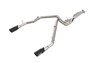 aFe Vulcan Series Stainless Steel Cat-Back Exhaust System w/ Black Tips: Ram 1500 3.0L Hurricane 2025 - 2026