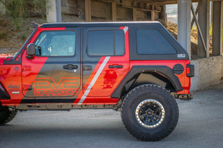 DV8 Offroad Fastback Hard Top: Jeep Wrangler 2018-2021