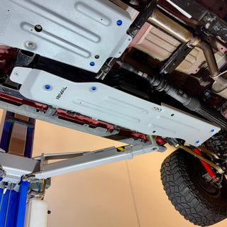 Rival Aluminum Gas Tank Skid Plate: Jeep Gladiator 2020-2026