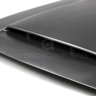 Anderson Composites OEM Demon Carbon Fiber Hood (Dry): Dodge Challenger 2008 - 2023 (All Models)