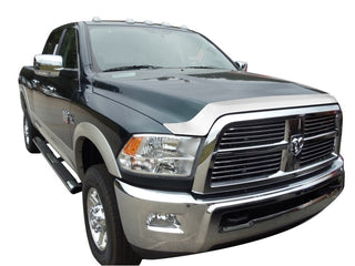 AVS Aeroskin Low Profile Hood Shield (Chrome): Dodge RAM 2500 & 3500 2010 - 2018