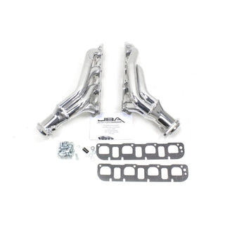 JBA Shorty Headers (Silver Ceramic): 300 / Challenger / Charger 6.4L 392 & 6.2L Hellcat 2015 - 2024