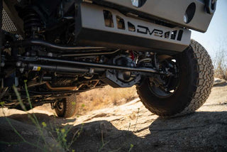 DV8 Offroad Front Diff Skid Plate (FRONT): Jeep Wrangler JL/Gladiator JT 2018-2026