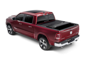 UnderCover Armor Flex Hard Folding Bed Cover 6.4ft (REAR): Fits Most Ram 1500 Models (2019-2026) - Black Textured