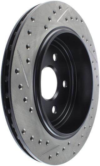 StopTech Slotted and Drilled Sport Brake Rotor (FRONT): Fits Most Hemi Models