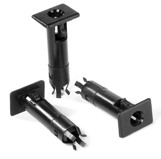 Bestop Door Pin Inserts (F&R): Jeep Wrangler YJ 1991-1995 / TJ 1997-2006 4.0L I6 / 2.5L I4 - Black