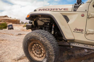 DV8 Offroad Front Inner Fenders (FRONT): Jeep Wrangler JL 2018-2025 3.6L / 6.4L 392