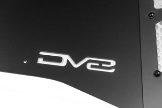 DV8 Offroad Rear Inner Fender Satin Aluminum (REAR): Jeep Wrangler JK 2007-2018 3.8L/3.6L V6/2.0L Turbo - Satin Black