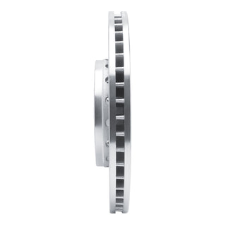 R1 Concepts Front Right Brake Rotor Drilled & Slotted (FRONT): Dodge Charger 2011-2023 5.7L Hemi - Silver