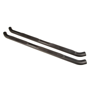 Rugged Ridge 3in Round Side Step Black: Jeep Wrangler JL 2018-2025 3.6L/6.4L 392