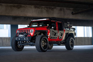 DV8 Offroad Spec Series Half Doors Rear (F&R): Jeep Wrangler JL 2018-25 / Gladiator JT 2020-23