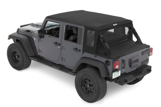 Bestop Halftop Conversion Kit Black Diamond (TOP): Jeep Wrangler JK 2007-2018 3.6L/3.8L V6