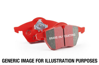 EBC Redstuff Brake Pads (REAR): Dodge Viper 2001-2002 8.0L V10