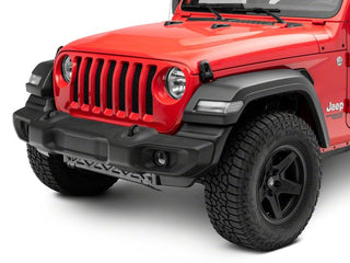 Raxiom Axial LED Fender Flare Marker Lights Clear: Jeep Wrangler JL 2018-2025 6.4L 392 / 3.6L V6 / 3.0L EcoDiesel