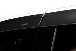 Husky Liners Low Profile Matte Black Ventvisor 4pc: Fits Most Dodge / Ram 2500 / 3500 Models (2002-2026)