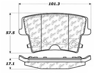 StopTech Sport Brake Pads w/Shims and Hardware