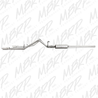 MBRP Cat Back Exhaust System (Dual Split Rear Exit): Dodge Ram 5.7L Hemi 1500 2006 - 2008 (Short or Crew Cab w/ Short Bed)
