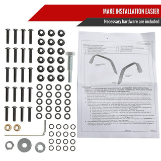 Spec D Flat Rear Fender Flares (2pc): Jeep Gladiator 2020 - 2025