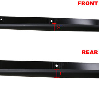 Spec D Factory Style Fender Flares (Smooth Black, 4pc): Dodge Ram (w/ 6.5ft bed) 2002 - 2009