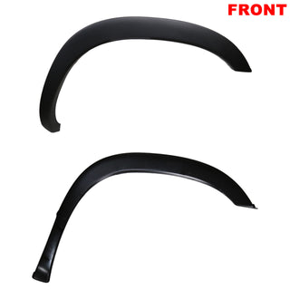Spec D Factory Style Fender Flares (Smooth Black, 4pc): Dodge Ram (w/ 6.5ft bed) 2002 - 2009